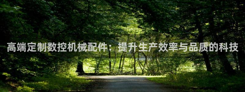 天辰娱乐平台靠谱么:高端定制数控机械配件:提升生产效率与品质的科技