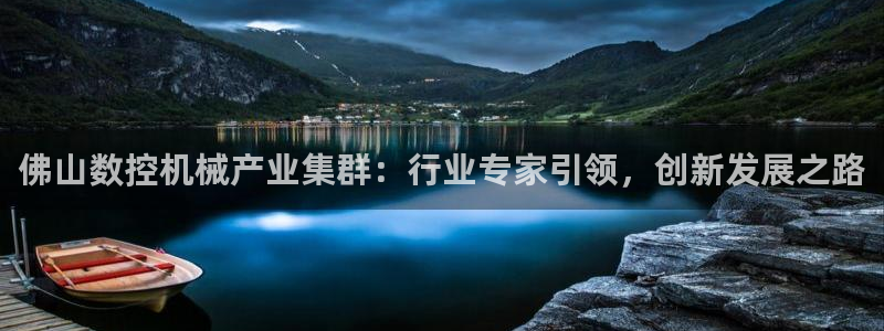 天辰娱乐首页：佛山数控机械产业集群：行业专家引领，创新发展之路