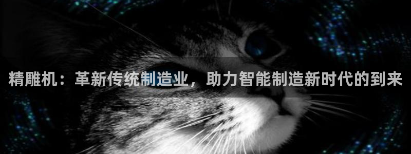 天辰彩票娱乐：精雕机：革新传统制造业，助力智能制造新时代的到来